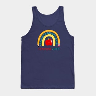 Back To School Themed Design Tank Top